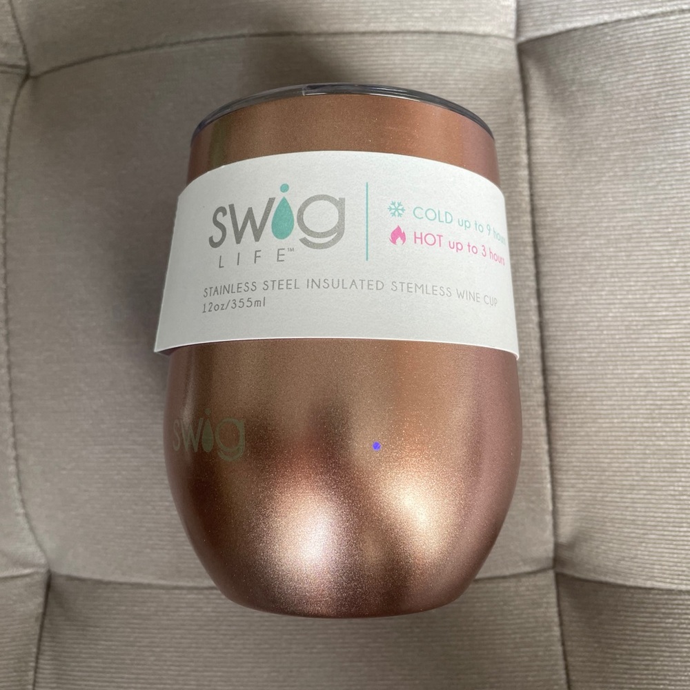 Swig stemless wine cup